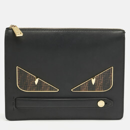 Fendi: Чорні клатчі 