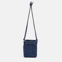 Bottega Veneta: Сині сумки  Cassette