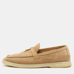 Loro Piana: Бежевые мокасины 