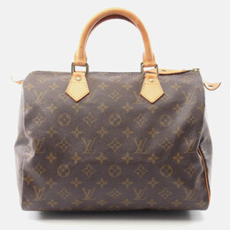 Louis Vuitton: Коричневая сумка  Speedy 30