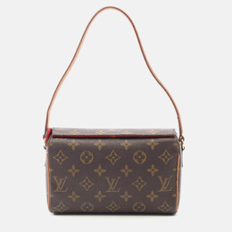 Louis Vuitton: Коричневая сумка 
