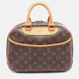 Louis Vuitton: Коричневая сумка 
