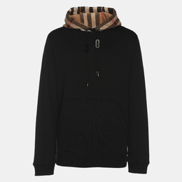 Burberry: Чёрная толстовка  House Check