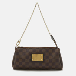 Louis Vuitton: Коричневая сумка 