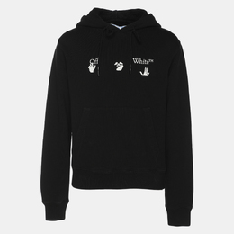 Off-White: Чёрная толстовка 