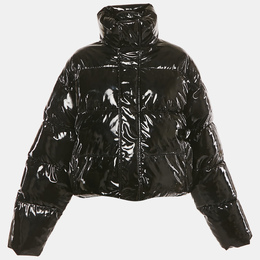 Balenciaga: Чёрная куртка 