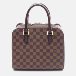 Louis Vuitton: Коричневая сумка 