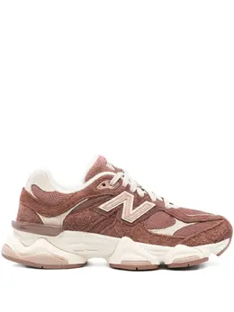 New Balance: Бордовые кроссовки 