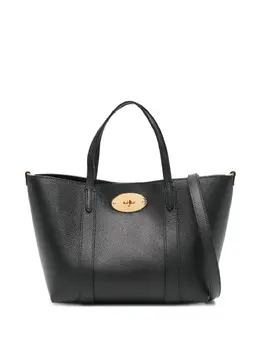Mulberry: Чёрная сумка-шоппер  Bayswater