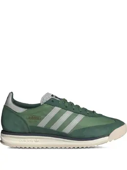adidas: Зелёные кроссовки  SL-72