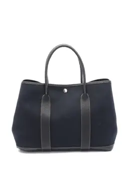 Hermès Pre-Owned: Синяя сумка-шоппер 