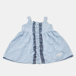 Fendi kids: Блакитні сукні 
