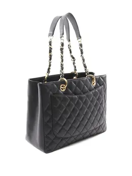 CHANEL Pre-Owned: Чёрная сумка 