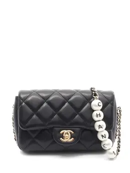 CHANEL Pre-Owned: Чёрная сумка 