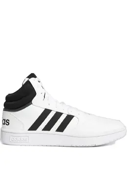 adidas: Белые кроссовки  Hoops