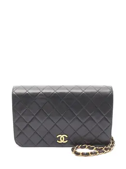 CHANEL Pre-Owned: Чёрная сумка 