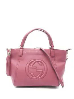 Gucci Pre-Owned: Розовая сумка-шоппер 