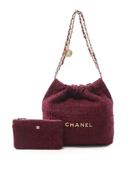 CHANEL Pre-Owned: Красная сумка 