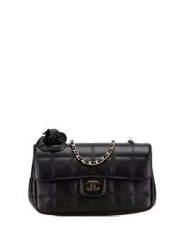 CHANEL Pre-Owned: Чёрная сумка через плечо 