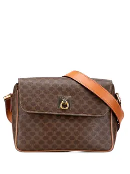 Celine Pre-Owned: Коричневая сумка через плечо 