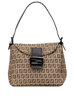 Fendi Pre-Owned: Коричневая сумка 