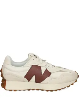 New Balance: Белые кроссовки 