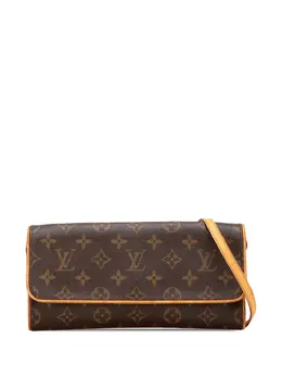 Louis Vuitton Pre-Owned: Коричневая сумка через плечо 