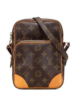 Louis Vuitton Pre-Owned: Коричневая сумка через плечо 