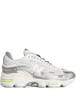 New Balance: Белые кроссовки 