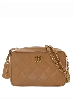 CHANEL Pre-Owned: Коричневая сумка 