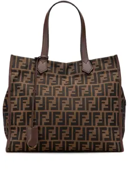 Fendi Pre-Owned: Коричневая сумка-шоппер 