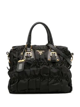 Prada Pre-Owned: Чёрная сумка 