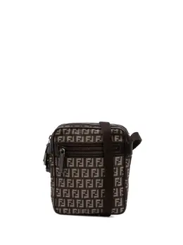 Fendi Pre-Owned: Коричневая сумка через плечо 
