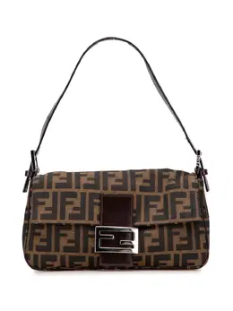 Fendi Pre-Owned: Коричневая сумка 
