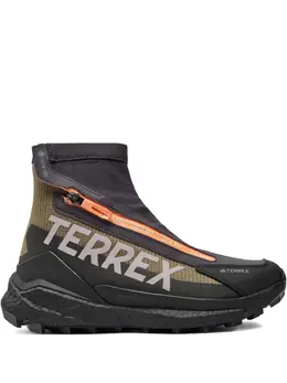 adidas: Чёрные кроссовки  Terrex Free Hiker