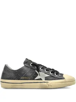 Golden Goose: Чёрные кроссовки  V-Star