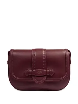 Lancel: Красная сумка через плечо 
