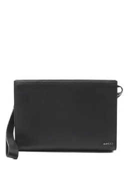 Gucci Pre-Owned: Чёрный клатч 