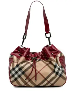 Burberry Pre-Owned: Коричневая сумка 