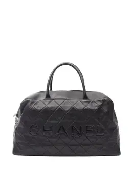 CHANEL Pre-Owned: Чёрная сумка 
