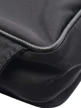 Prada Pre-Owned: Чёрная поясная сумка 