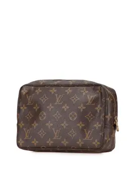 Louis Vuitton Pre-Owned: Коричневый клатч 