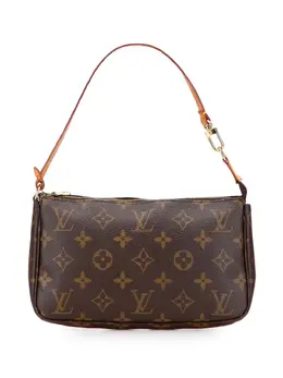 Louis Vuitton Pre-Owned: Коричневая сумка 