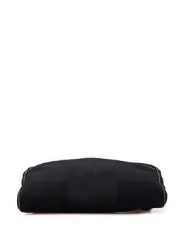 Louis Vuitton Pre-Owned: Чёрная поясная сумка 