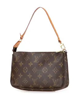 Louis Vuitton Pre-Owned: Коричневая сумка 