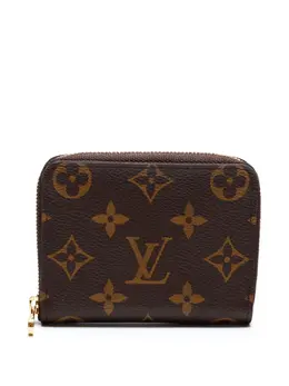 Louis Vuitton Pre-Owned: Коричневый кошелёк 