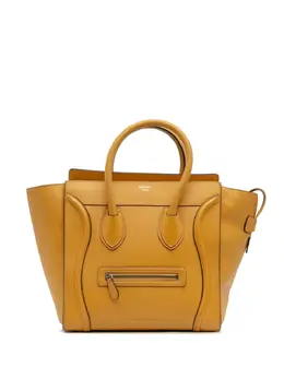 Celine Pre-Owned: Жёлтая сумка-шоппер 