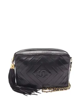CHANEL Pre-Owned: Чёрная сумка 