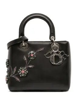 Christian Dior Pre-Owned: Сумка с растительным принтом 