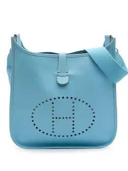 Hermès Pre-Owned: Голубая сумка через плечо 